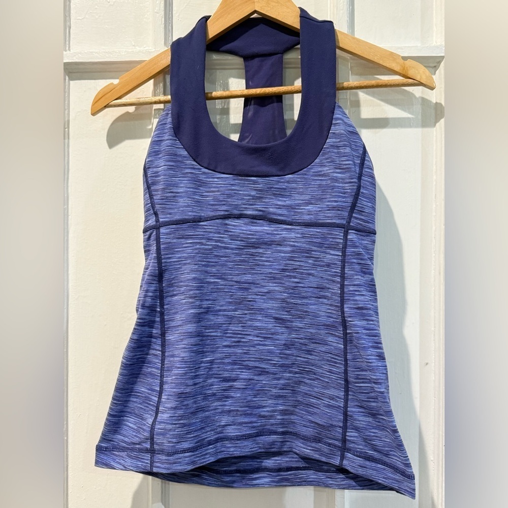 lululemon athletica Blue Tank Top